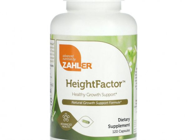 Zahler, Height Factor, комплекс для поддержки роста, 120капсул