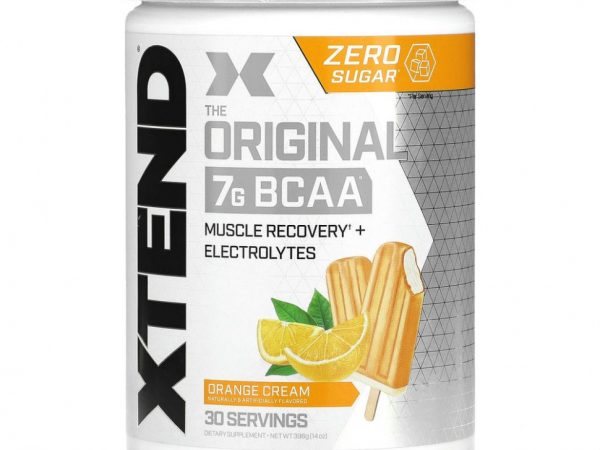 Xtend, The Original 7G BCAA, апельсиновый крем, 396 г (14 унций)