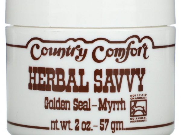 Country Comfort, Herbal Savvy, гидрастис и мирра, 57 г