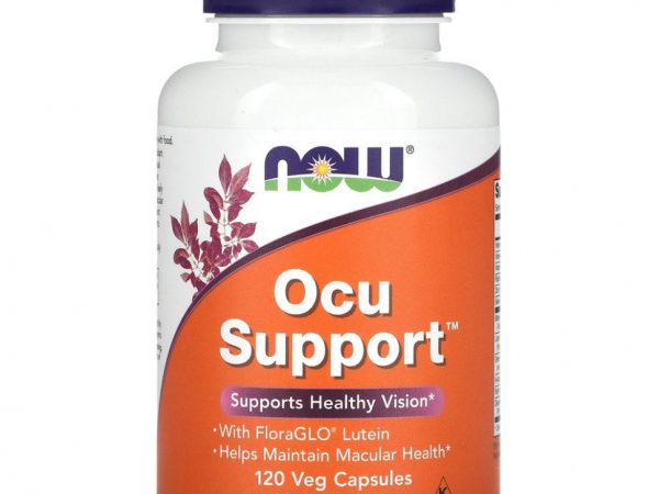 NOW Foods, Ocu Support, 120 растительных капсул