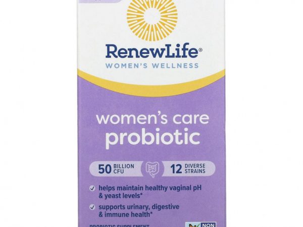 Renew Life, Ultimate Flora, вагинальный пробиотик для женщин, 50 млрд КОЕ, 60 вегетарианских капсул
