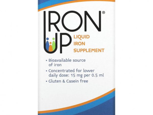 A.C. Grace Company, Iron Up, жидкая добавка с железом, со вкусом винограда, 60 мл (2 жидк. унции)