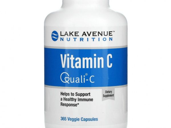 Lake Avenue Nutrition, витамин C, с Quali-C, 1000 мг, 365 растительных капсул
