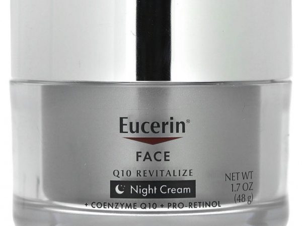 Eucerin, ночной крем против морщин с коэнзимом Q10 и про-ретинолом, 48 г (1,7 жидк. унции)