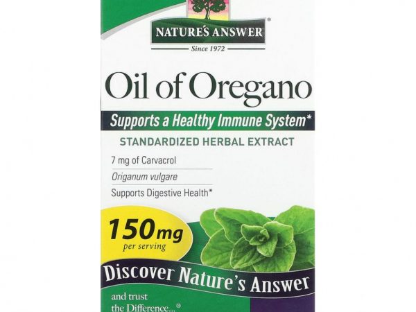 Nature's Answer, масло орегано, 150 мг, 90 мягких таблеток
