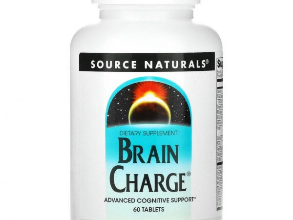 Source Naturals, Brain Charge, 60 таблеток