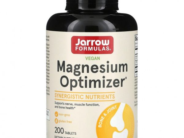 Jarrow Formulas, Magnesium Optimizer, 200 таблеток