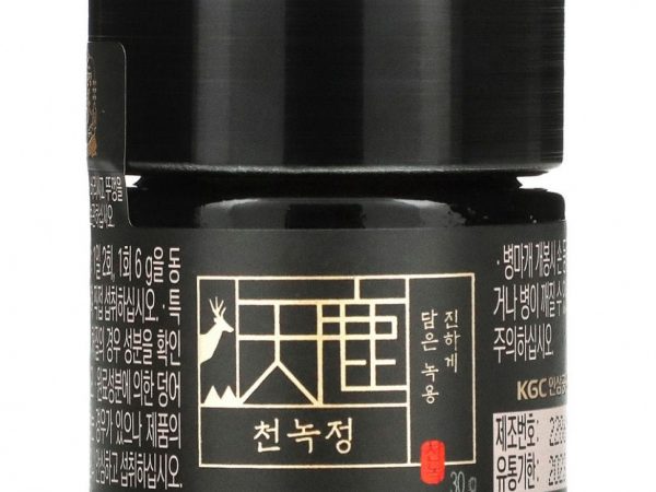 Cheong Kwan Jang, Экстракт чхон нока, корейский красный женьшень и рога оленя, 30 г (1,06 унции)
