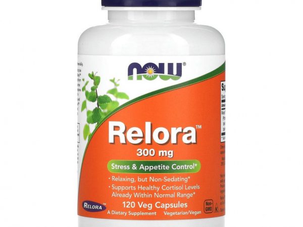 NOW Foods, Relora, 300 мг, 120 растительных капсул