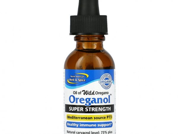 North American Herb & Spice, Oreganol, Super Strength, 30 мл (1 жидкая унция)