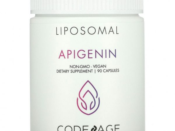 Codeage, Liposomal, апигенин, 90 капсул