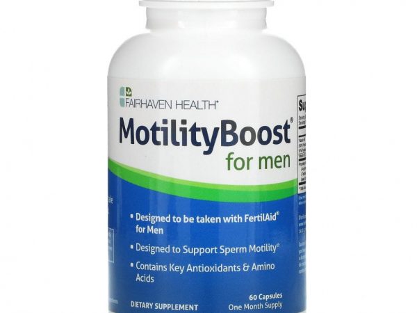 Fairhaven Health, MotileBoost для мужчин, 60 капсул