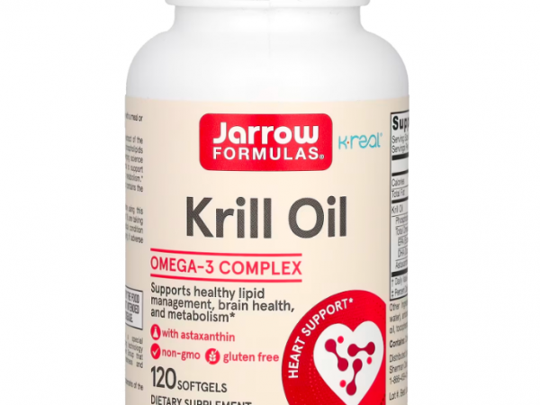 Jarrow Formulas, Масло криля, 120 мягких капсул