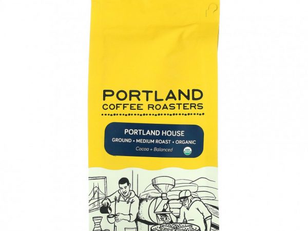 Portland Coffee Roasters, Органический кофе, молотый, средней обжарки, Portland House, 340 г (12 унций)