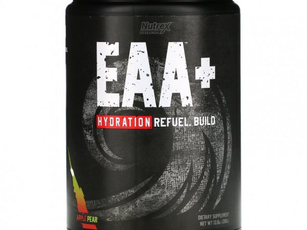 Nutrex Research, EAA + Hydration, яблочная груша, 390 г (13,8 унции)