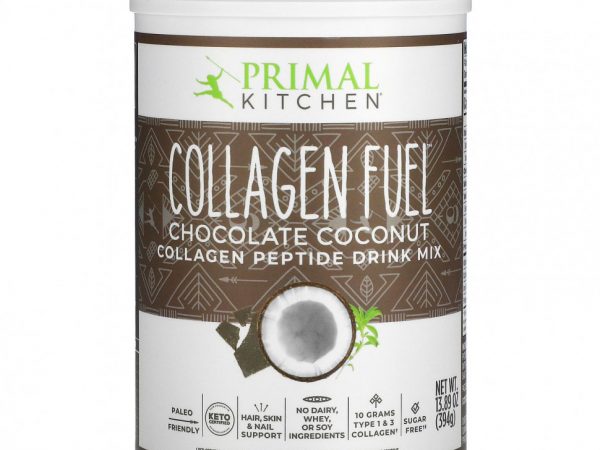 Primal Kitchen, Collagen Fuel, шоколад и кокос, 394 г (13,89 унции)