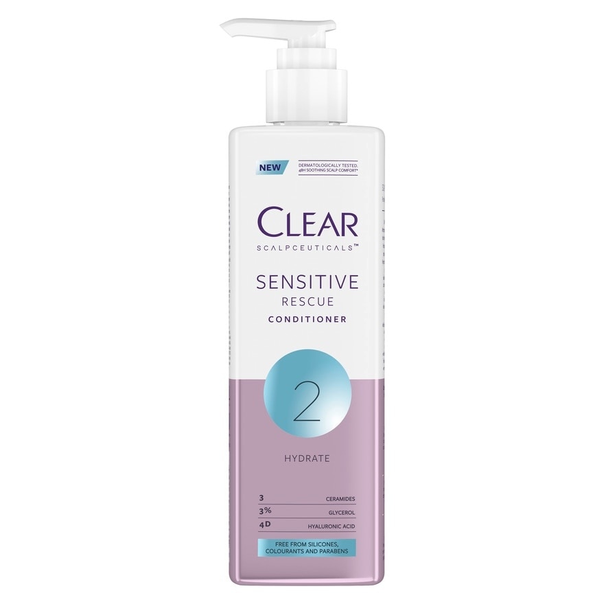 Clear Scalpceuticals Conditioner Sensitive Rescue 300 Ml.