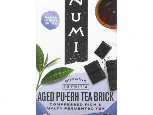 Numi Tea, органический выдержанный чай пуэр, 63 г (2,2 унции)