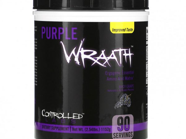 Controlled Labs, Purple Wraath, сочный виноград, 1084 г