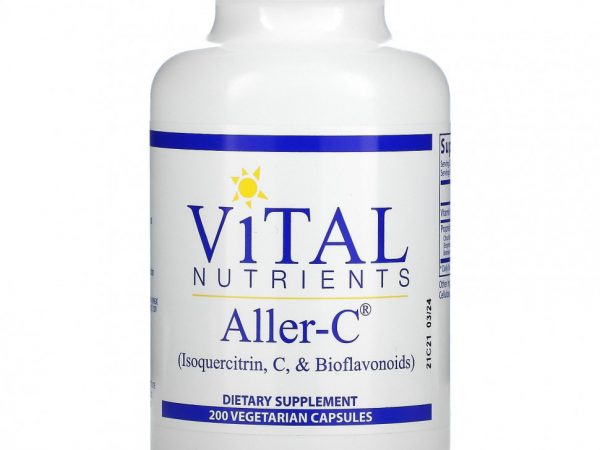 Vital Nutrients, Aller-C, 200 вегетарианских капсул