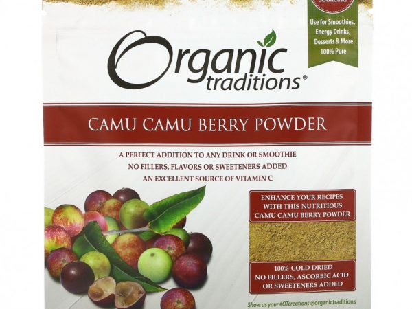 Organic Traditions, Ягоды каму-каму, 100 г (3,5 унции)