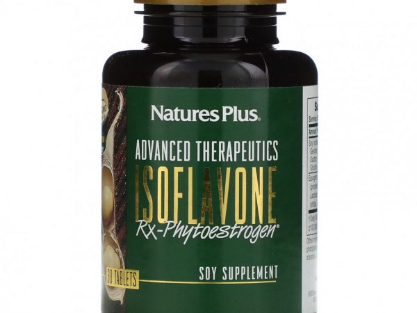 NaturesPlus, Advanced Therapeutics, Isoflavone Rx-Phytoestrogen, озофлавоны сои, 30 таблеток