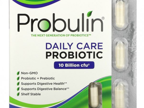 Probulin, Daily Care, пробиотик, 10 млрд КОЕ, 30 капсул