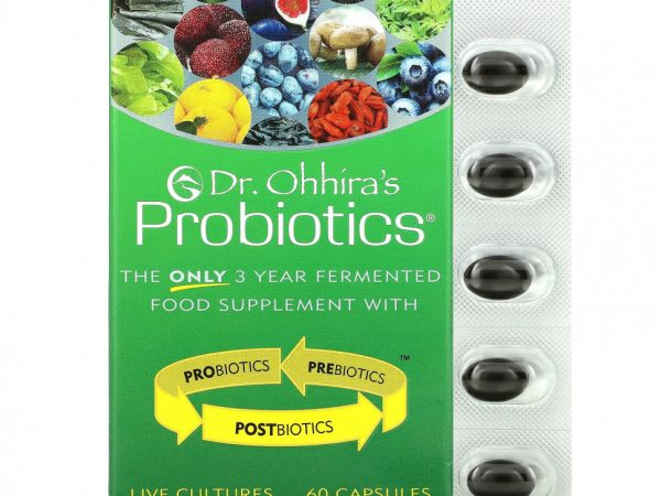 Dr. Ohhira's, Probiotics, добавка с пробиотиками, оригинальная рецептура, 60 капсул