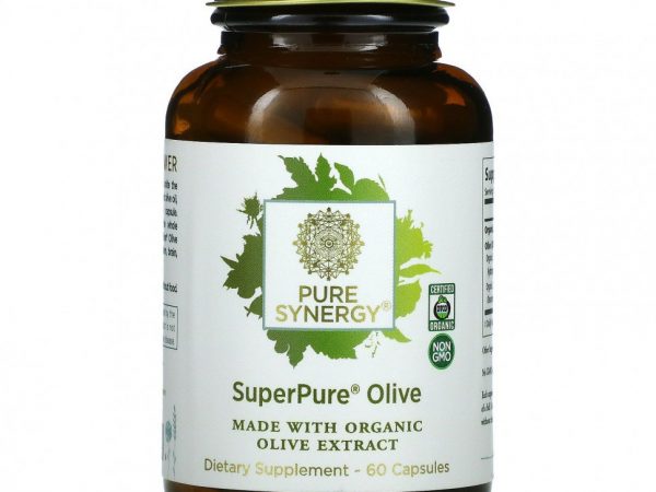 Pure Synergy, SuperPure Olive, 60 капсул