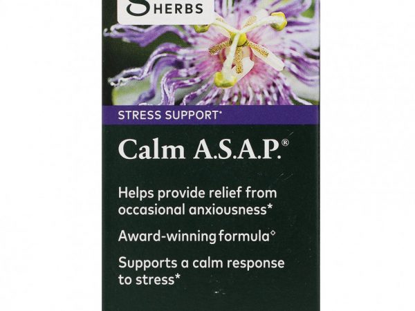 Gaia Herbs, Calm A.S.A.P., 60 веганских капсул Liquid Phyto-Caps
