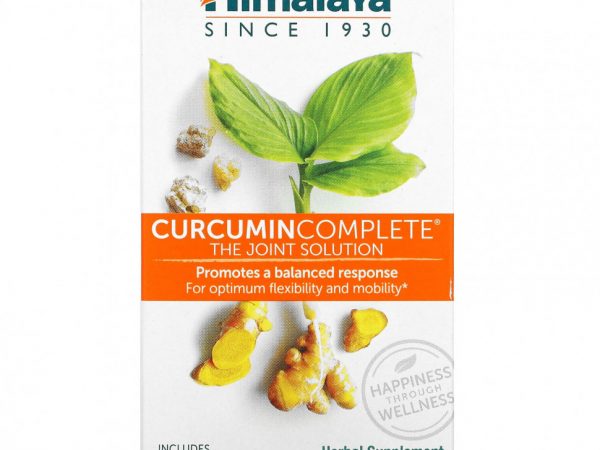Himalaya, Curcumin Complete, Совместное решение, 60 вегетарианских капсул
