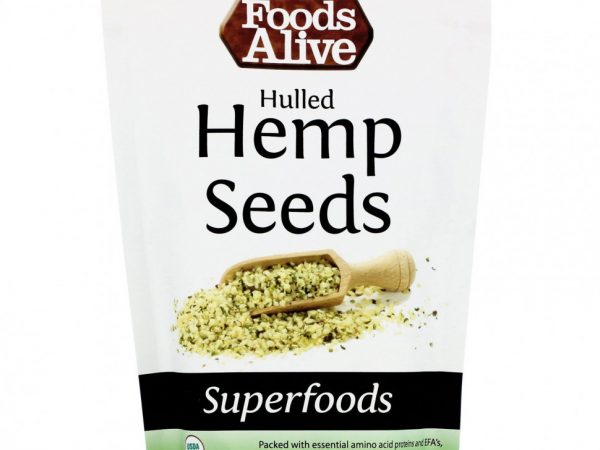Foods Alive, Superfoods, семена органической шелухи, 227 г (8 унций)