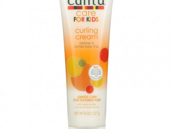 Cantu, Care For Kids, крем для завивки волос, 227 г (8 унций)
