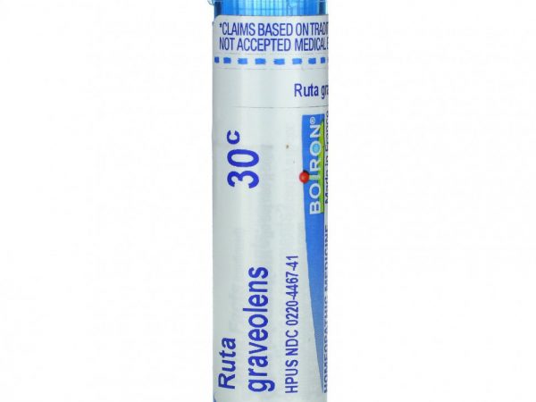 Boiron, Single Remedies, Рута душистая (Ruta Graveolens), 30C, приблизительно 80 гранул