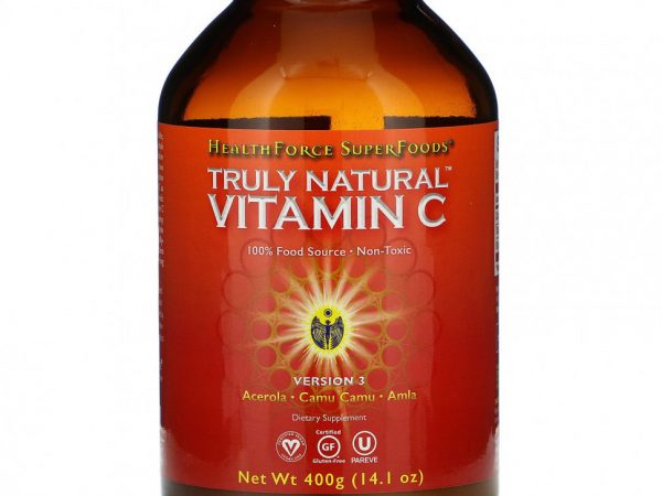 HealthForce Superfoods, По-настоящему натуральный витамин C, 400 г (14,1 унции)