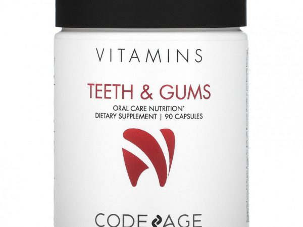 Codeage, Витамины, зубы и десны, 90 капсул