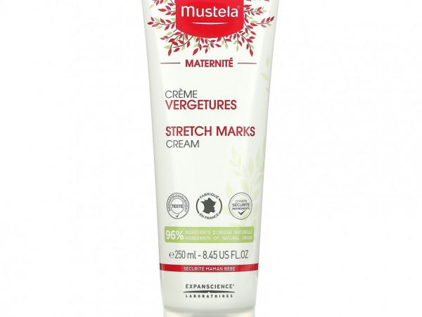 Mustela, крем для предотвращения растяжек, 250 мл (8,45 жидк. унции)