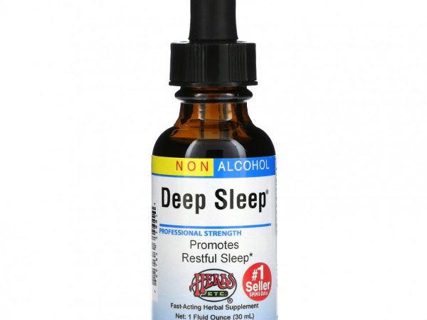 Herbs Etc., Deep Sleep, без спирта, 30 мл (1 жидк. Унция)