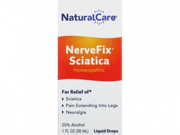NatraBio, NerveFix Sciatica, натуральное средство от ишиаса и неврологических болей, 30 мл (1 жидк унция)