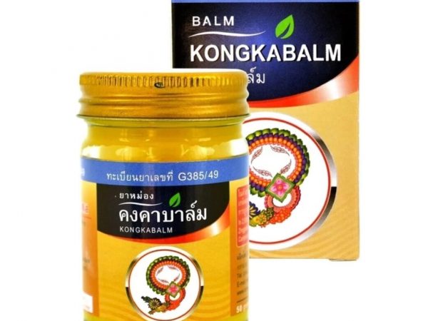 Бальзам обезболивающий с Горным Имбирем Kongkaherb Kongka Balm, 50 мл. Таиланд