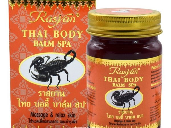 Бальзам тайский скорпион Isme raysian thai body balm spa, 50 мл. Таиланд