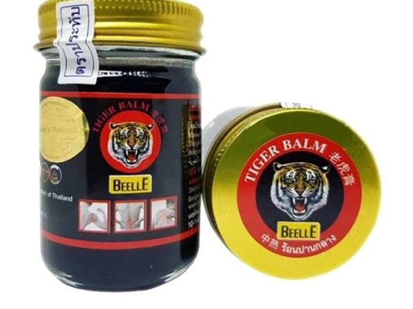 Бальзам тайский тигровый чёрный Beelle tiger black balm. Таиланд