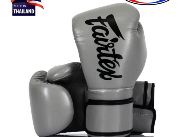 Боксерские перчатки Fairtex Boxing Gloves BGV14, Таиланд 8 oz Gray