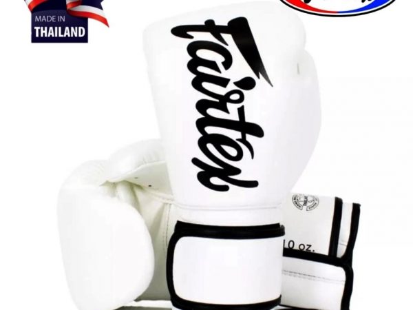 Боксерские перчатки Fairtex Boxing Gloves BGV14, Таиланд 8 oz White