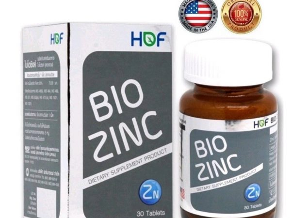Цинк Хелат Hof Bio Zinc Chelate 75 mg., 30 капсул, США