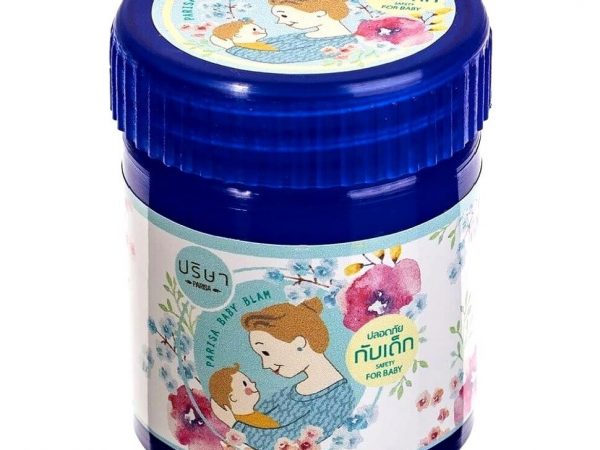 Детский бальзам-растирка от простуды, ушибов и гематом Parisa Baby Balm, 50 мл. Таиланд