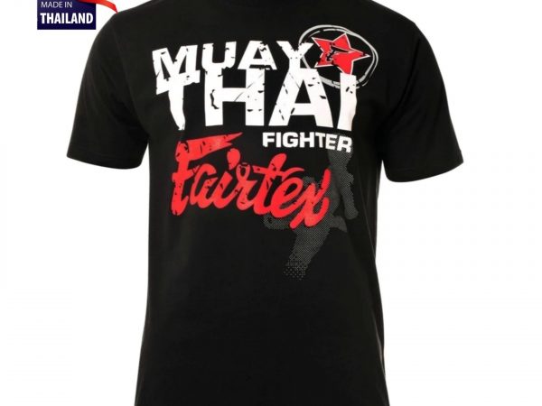 Футболка  Muay Thai Fighter Fairtex, Таиланд M Черный