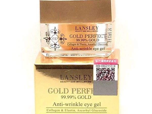 Гель против морщин вокруг кожи глаз с Биозолотом Lansley Gold Perfect Anti-Wrinkle Eye Cream, 20 мл. Таиланд