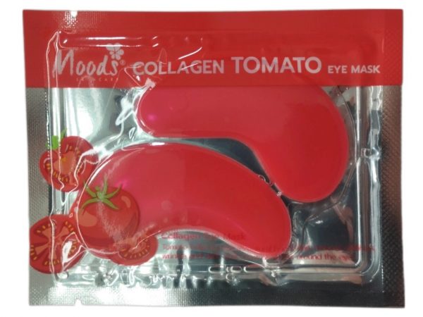 Гидрогелевые патчи для глаз с коллагеном и экстрактом томата Mood’s Collagen Tomato Eye Mask, 1 шт.