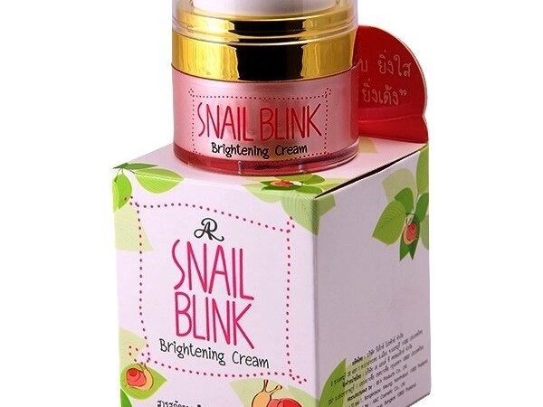 Крем для лица осветляющий с секретом улитки Snail Blink Brightening Cream, 20 мл., Таиланд
